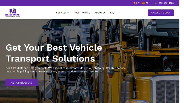 Monarch Transport Group website